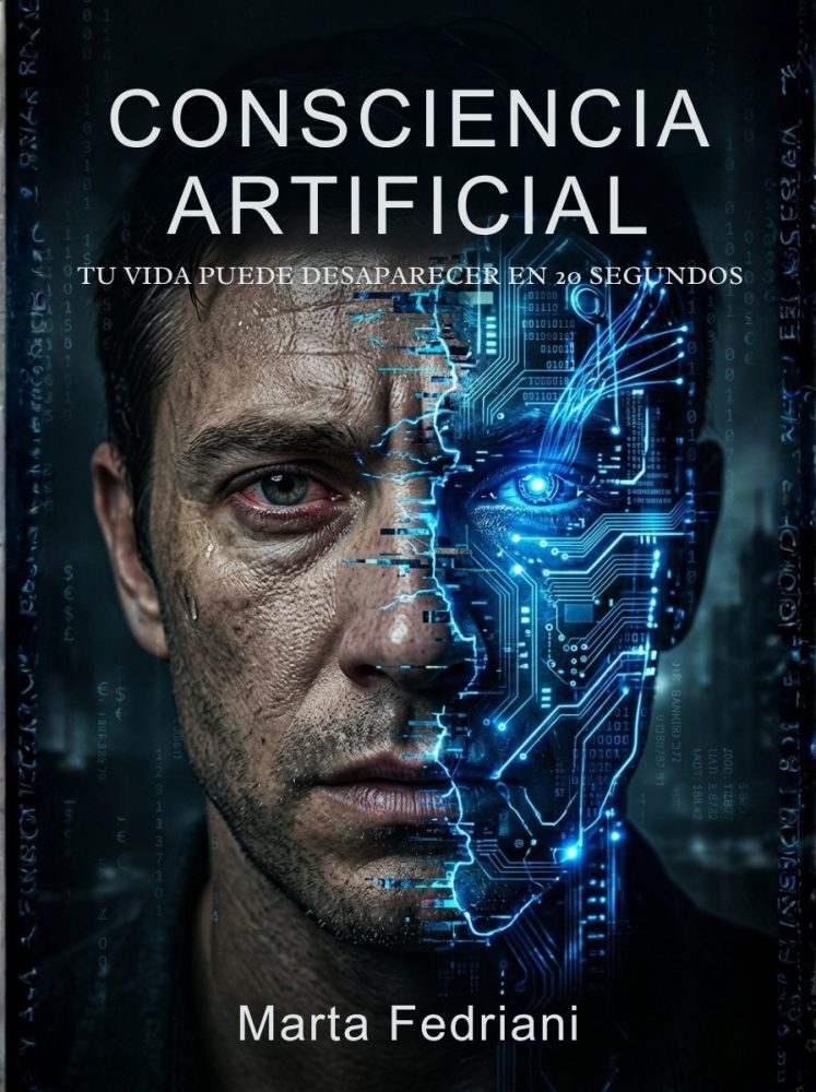 Portada Consciencia Artificial — Marta Fedriani