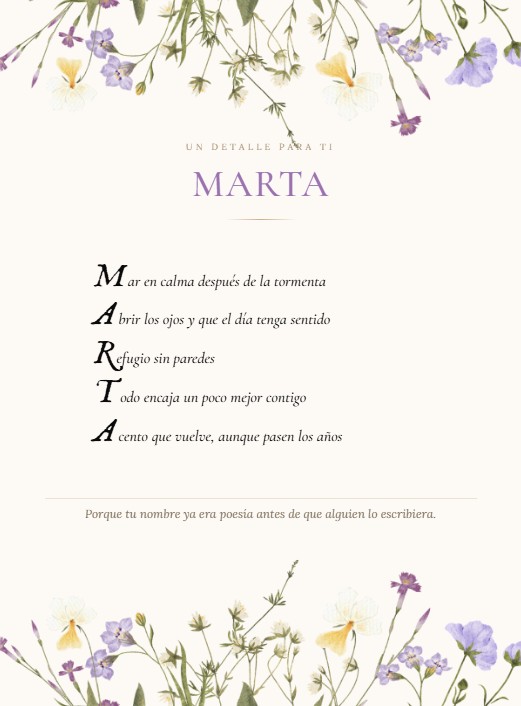 Flores del campo